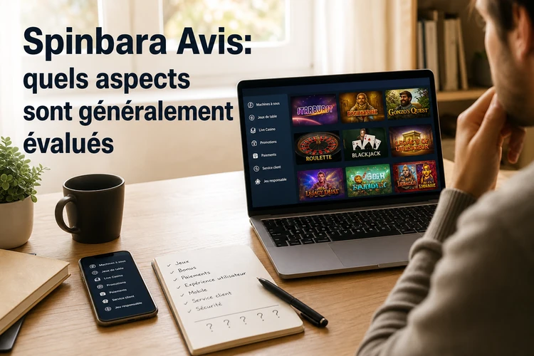Spinbara Avis: quels aspects sont généralement évalués